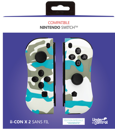 Nintendo Switch iCon Dot ovladače Snownite 