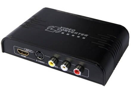 AV Composite / S-Video na HDMI Konvertor 1080p