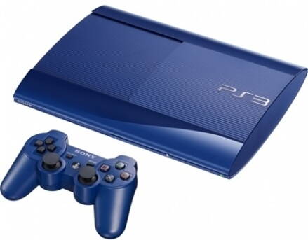 SONY PlayStation 3 Superslim Aqua Blue 500GB Bazar