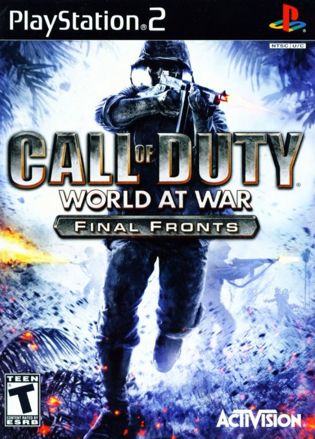PS2 Call Of Duty World At War - Final Fronts
