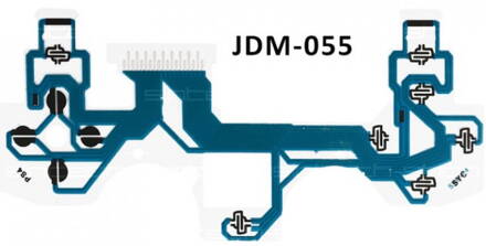 Playstation 4 ovladač folie tlačítek JDM-055