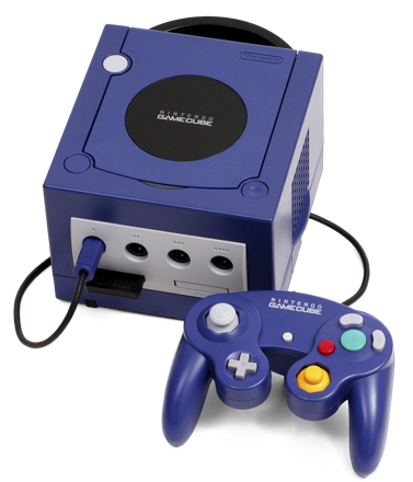 Nintendo GameCube modré