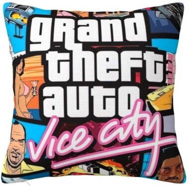 Povlak na polštář GTA Vice City 45x45cm 