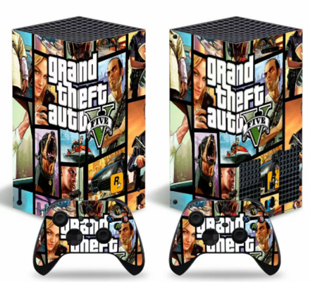 Xbox Series X polep GTA 5