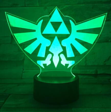 Led lampička Zelda 7 barev