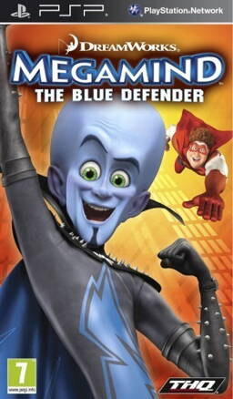 PSP Megamind the blue defender