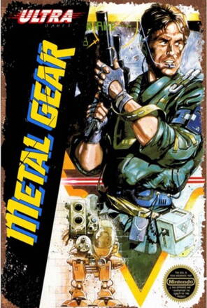 Plechová cedule Metal Gear 20x30 cm