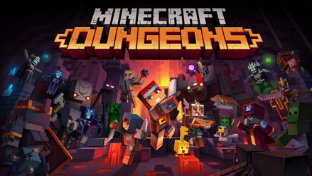 Plakát Minecraft Dungeons HQ lesk