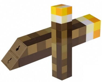 Minecraft Torch svítilna