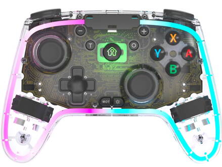 Nintendo Switch bezdrátový ovladač Cystal RGB