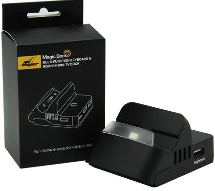 Nintendo Switch USB HUB pro klávesnici a myš V2