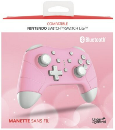 Nintendo Switch bezdrátový Ovladač PINK