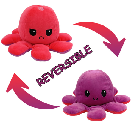 Oboustranná chobotnice - červeno-fialová