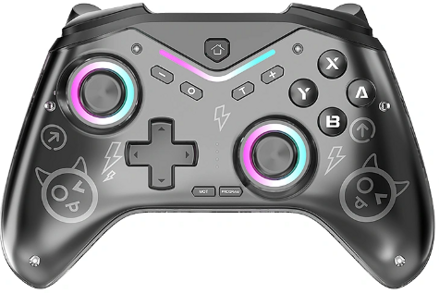 Nintendo Switch bezdrátový ovladač černý cat