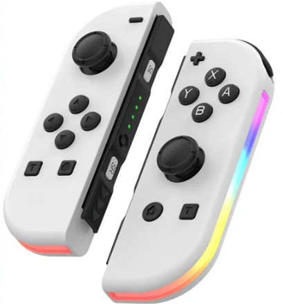 Nintendo Switch Joy-Con ovladač RGB bílý