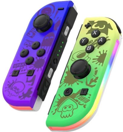 Nintendo Switch Joy-Con ovladač RGB squid