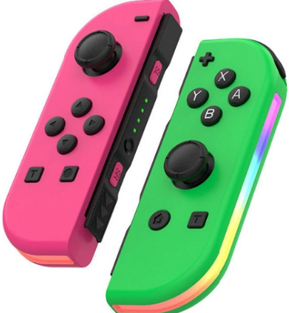Nintendo Switch Joy-Con ovladač RGB růžovo-zelený