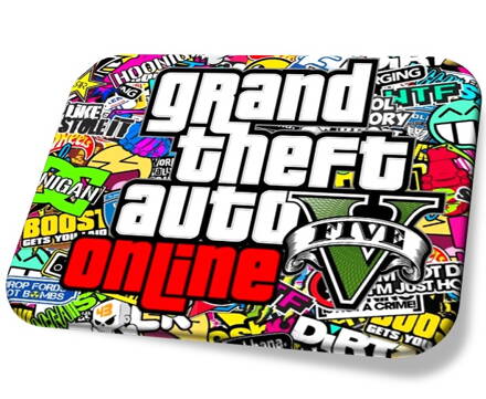 Podložka pod myš sticker bomb GTA5