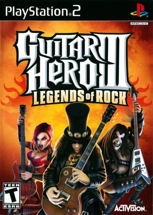 PS2 Guitar Hero III: Legends of Rock