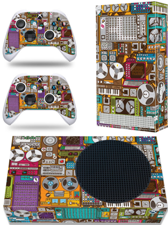 Xbox Series S polep Retro music