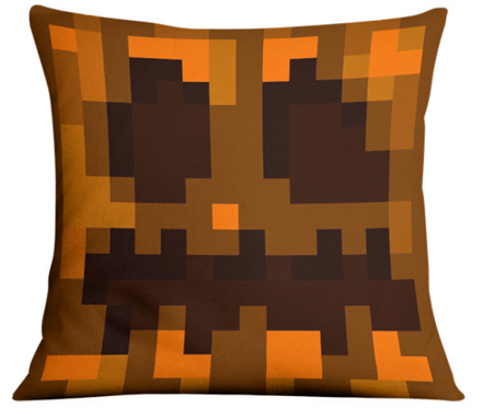 Povlak na polštář Minecraft Pumpkin 45x45