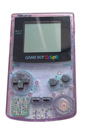 Gameboy Color Clear Purple 
