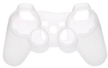 Silikonový obal pro PS2 PS3 ovladač transparentní