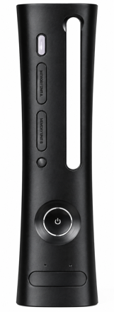 Xbox 360 Faceplate černý