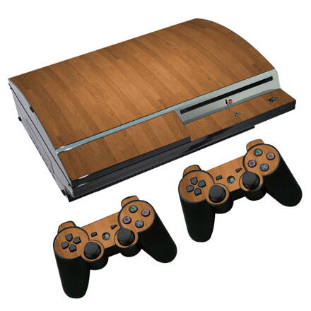 PS3 polep Wood 