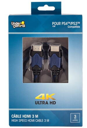 PS4 hdmi 4K ULTRA HD kabel 3m