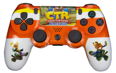 PS4 bezdrátový ovladač Crash Bandicoot V3