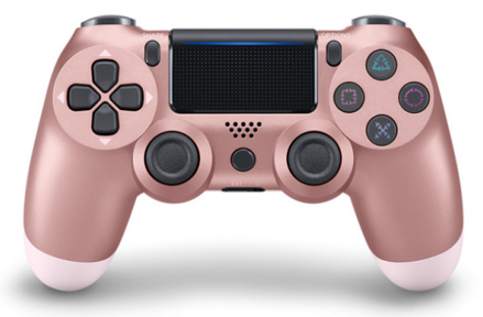 PS4 bezdrátový ovladač matný růžový