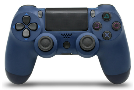 PS4 bezdrátový ovladač matný tmavě modrý