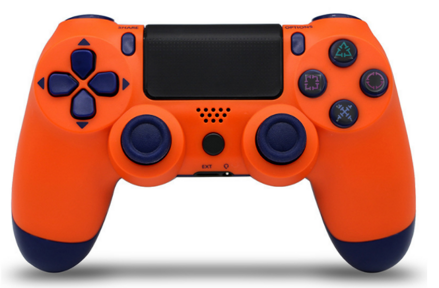 PS4 bezdrátový ovladač oranžový