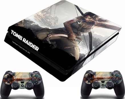 PS4 Slim polep Tomb Raider