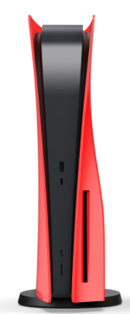 PS5 COLOR kryt konzole - červený (drive version)