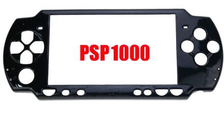 PSP 1000 přední kryt černý
