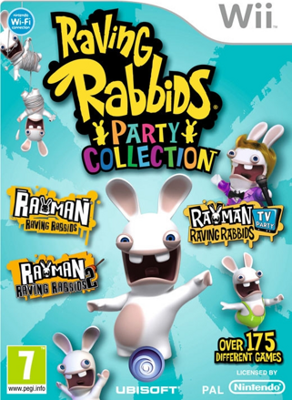 Wii Rayman Raving Rabbids Party Collection