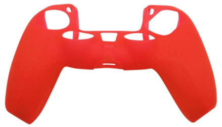Silikonový obal pro ovladač PS5 - červený