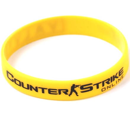Náramek Counter Strike žlutý