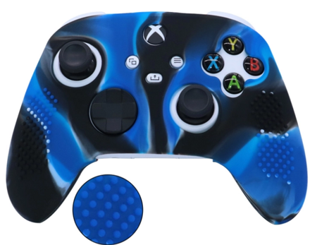 Silikonový obal ovladače Xbox series X/S modrý 