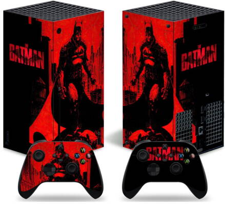 Xbox series X polep Batman Red