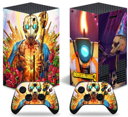 Xbox series X polep Borderlands