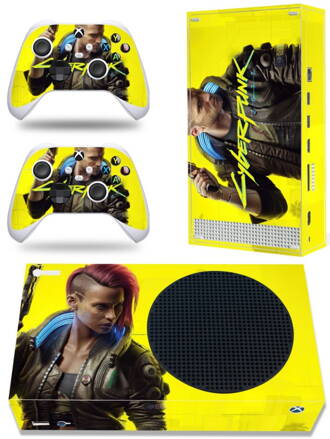 Xbox Series S polep Cyberpunk 