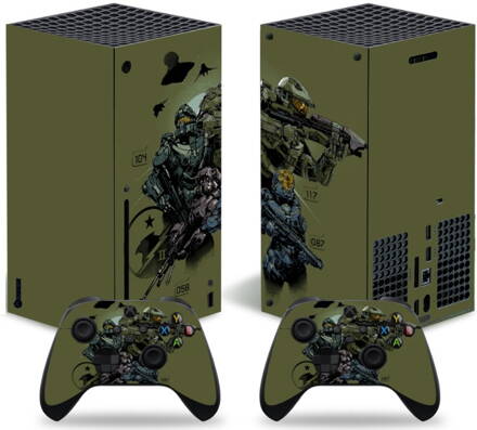 Xbox series X polep Halo Army