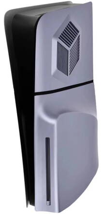 PS5 Slim Disk kryt konzole Silver limited electroplated