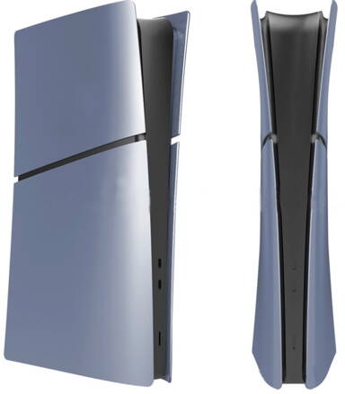 PS5 Slim Digital kryt konzole modro stříbrný
