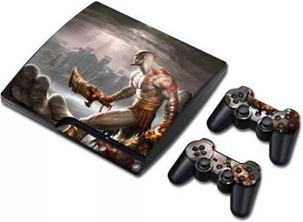 PS3 Slim polep God Of War V2