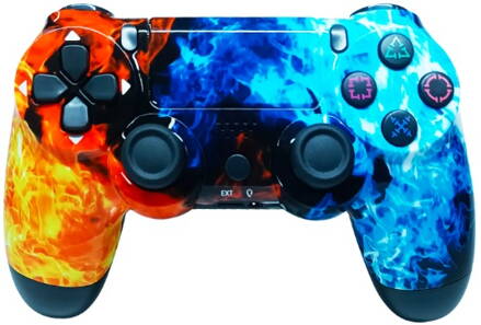 PS4 bezdrátový ovladač Fire and Ice