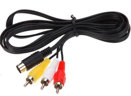 Sega Genesis 1/2 AV kabel 9pin